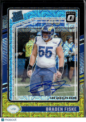 2024 Panini Donruss Optic Braden Fiske #210 /09