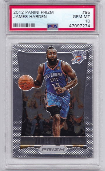 James Harden 2012 Prizm PSA 10