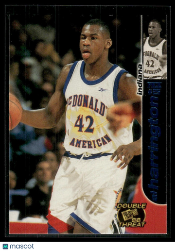1998 Press Pass Double Threat Al Harrington #19 Torquers