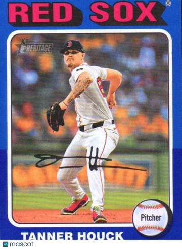 2024 Topps Heritage - Dark Blue Border Tanner Houck #686