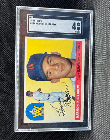 1955 Topps Harmon Killebrew HOF Rookie