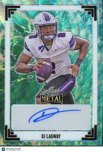 2024 Leaf Metal DJ Lagway Jersey Number Rookie