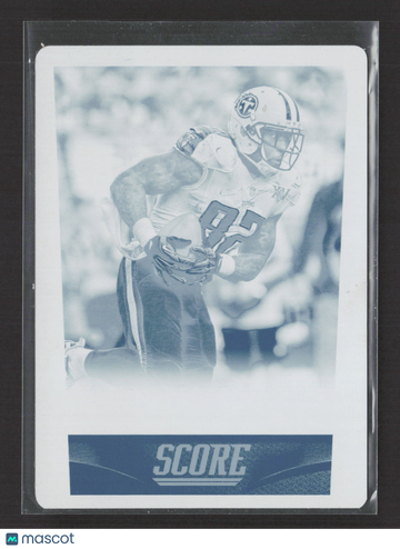2014 Panini Score Delanie Walker #223 Cyan Printing Plate /1 Printing Plate