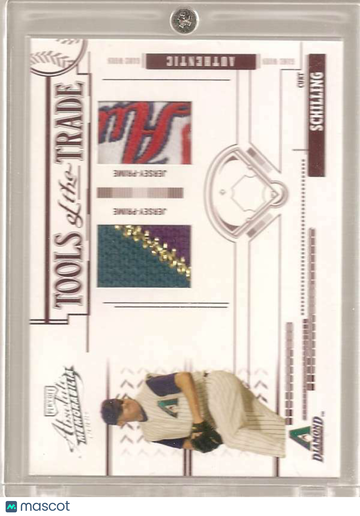 2005 Absolute Memorabilia Tools of the Trade Double Pri Curt Schilling #TT-95 Base Set