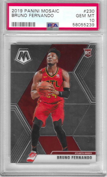 2019 Mosaic Bruno Fernando #230 PSA 10