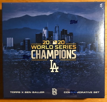 Topps 2020 World Series Champions LA Dodgers X Ben Baller Set
