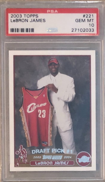 Topps Lebron James RC