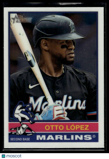 2025 Topps Heritage Otto Lopez #258 Chrome