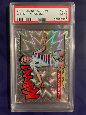 2018 Panini Kaboom Christian Pulisic PSA 9
