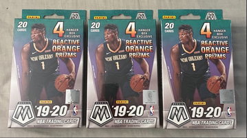 3X 2019-20 Mosaic Basketball Hanger Boxes