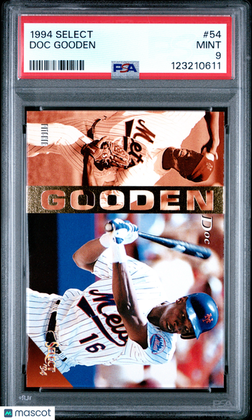 1994 Select Doc Gooden #54 PSA 9