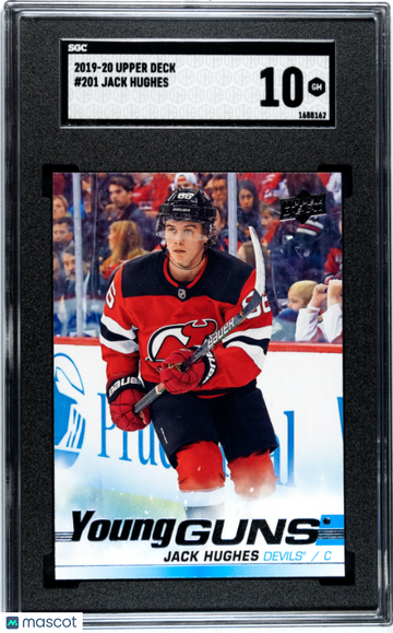 2019 Upper Deck Jack Hughes #201 SGC 10