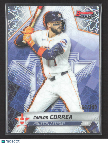 2025 Bowman's Best Carlos Correa #50 163/350