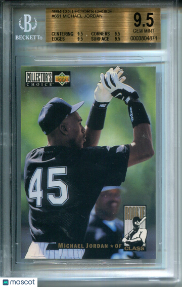 1994 Collector's Choice Michael Jordan #661 BGS 9.5