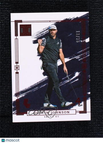 2024 Panini Impeccable LIV Golf - [Base] - Red Dustin Johnson #28 Red 13/36