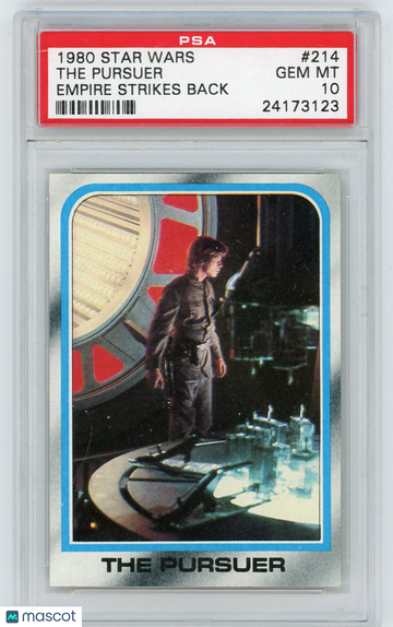1980 Star Wars Empire Strikes Back The Pursuer #214 PSA 10