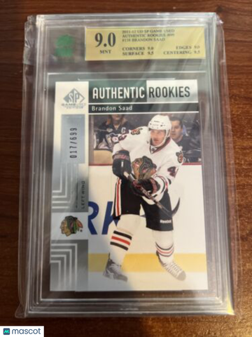 2011-12 Upper Deck SP GAME USED Chicago Blackhawks MNT 9