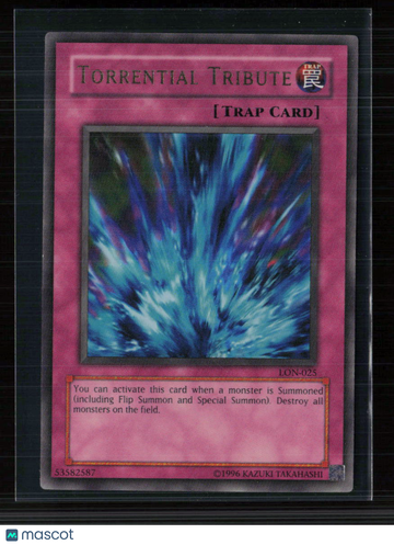 2003 Yu-Gi-Oh! Labyrinth of Nightmare Torrential Tribute Ultra Rare 1st Edition