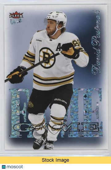 2024-25 Upper Deck Fleer Ultra - Fame Game David Pastrnak #FG-13 [None]