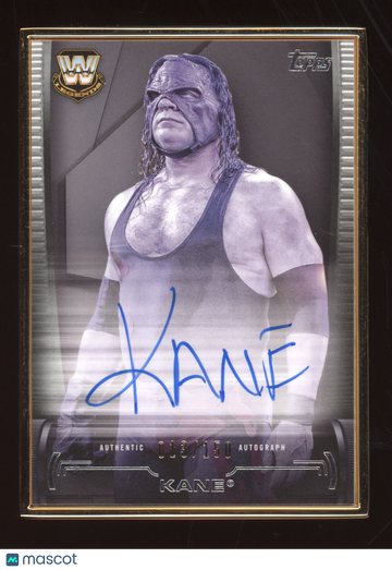 2021 Topps WWE Undisputed Kane #FR-K /150 Authentic Superstar Autograph Card