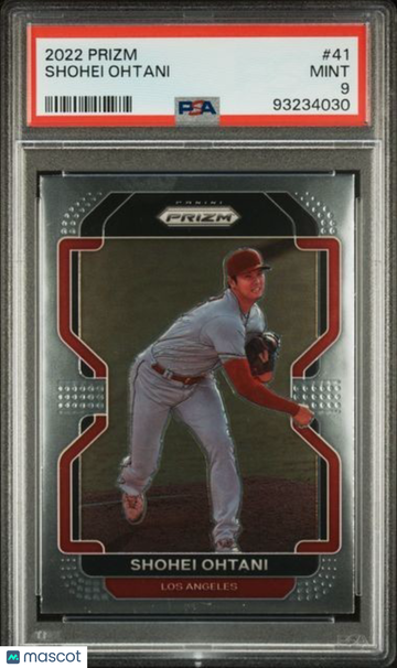 2022 Panini Prizm Shohei Ohtani #41 [Base] Base Set PSA 9