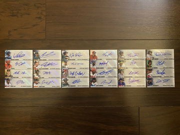 ⚾️ 2020 Bowman Ultimate Autograph Book 24 Autos BICHETTE WITT KELENIC FRANCO /10