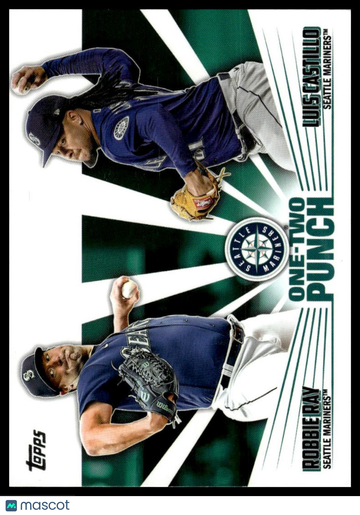 2023 Topps Robbie Ray / Luis Castillo #12P-24 One-Two Punch