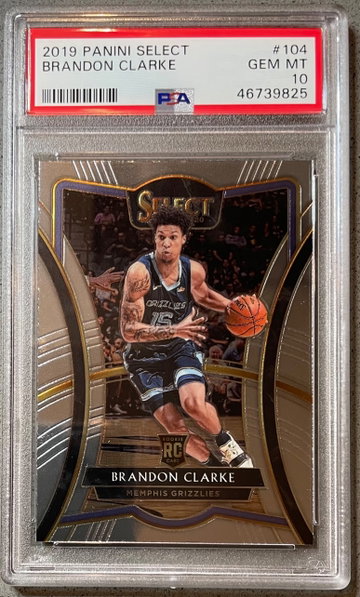 2019-20 Select Brandon Clarke Premier PSA 10