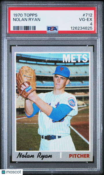 1970 Topps Nolan Ryan #712 PSA 4