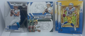 Justin Herbert Rookie Card Lot (5)