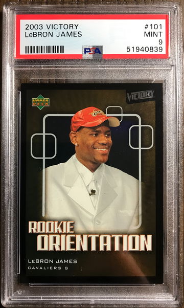 2003 Victory LeBron James PSA 9 #101