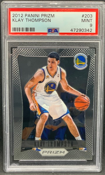 Klay Thompson 2012 Panini Prizm PSA 9