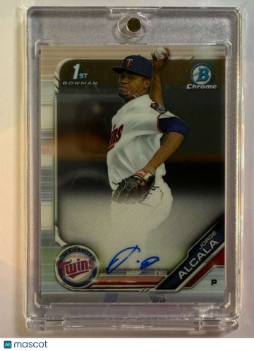 2019 Bowman Chrome - Prospects Autographs Jorge Alcala #CPA-JA