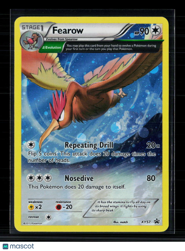 Pokemon 2014 XY Fearow #XY57