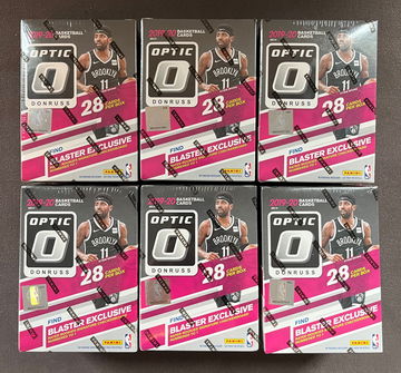 [LOT OF 6] 2019-20 Panini Donruss Optic NBA Basketball Factory Sealed Blaster Box IN HAND