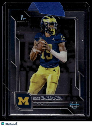 2025 Bowman University Chrome Bryce Underwood #196