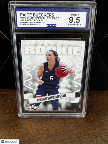 2023 Leaf Special Release Prized Rookie Paige Bueckers #18 ROY CCGGRADING 9.5 Other 9.5