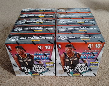 (10) 2019 Mosaic Basketball Mega boxes