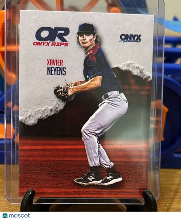 2025 Onyx Rips - Paper Orange Xavier Neyens #RORA-XANE