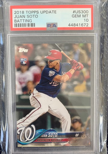 2018 Topps Update - Juan Soto - PSA 10