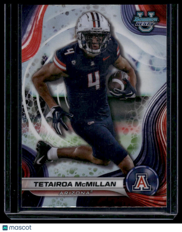 2024 Bowman University Best Tetairoa McMillan #30 Refractor