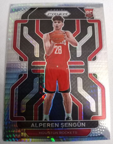 2021-22 Prizm  Alperen Sengun Hyper Prizm Rookie RC #318 Houston Rockets