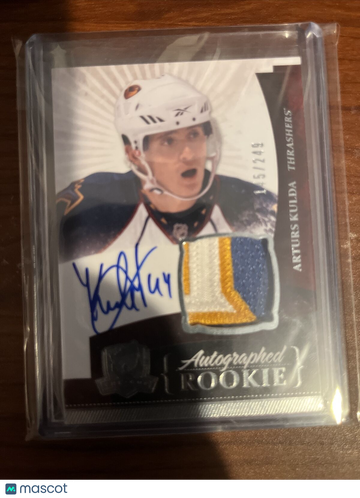 2010-11 Upper Deck The Cup Artūrs Kulda #132 Patch Rookie