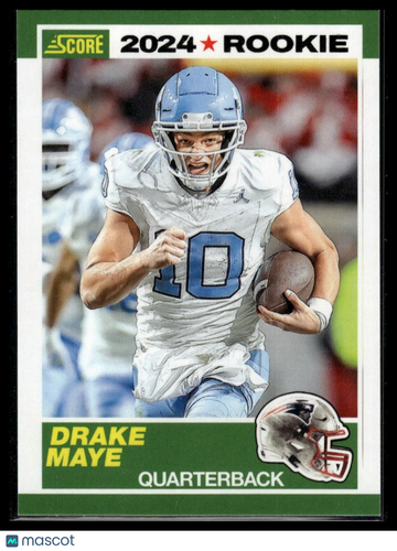 2024 Score Drake Maye #3 35th Anniversary Rookies