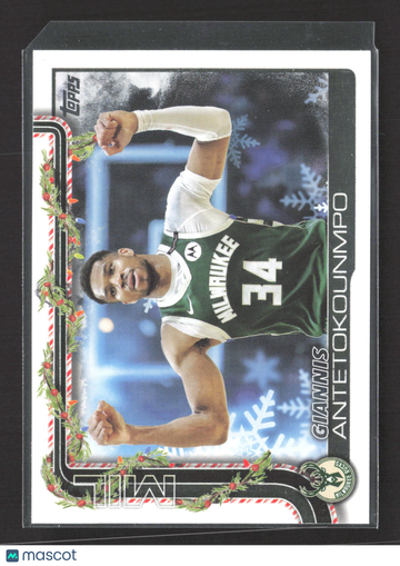 2025 Topps Holiday Giannis Antetokounmpo #SSB-GA