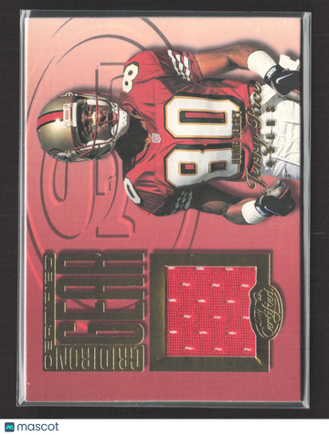 1999 Leaf Certified Gridiron Gear Jerry Rice #JR80-H /300 Game-Used Jersey