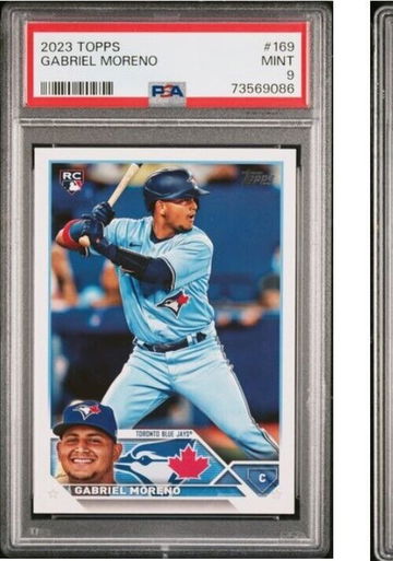 2023 GABRIEL MORENO 2023 Topps Series #169 PSA 9