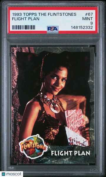 1993 Topps The Flintstones Halle Berry Flight Plan ROOKIE #67 PSA 9