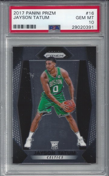 2017 Prizm Jayson Tatum (RC) PSA 10