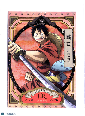 One Piece 25th Anniversary Trading Card Monkey D. Luffy HOLOFOIL #OP-HR001